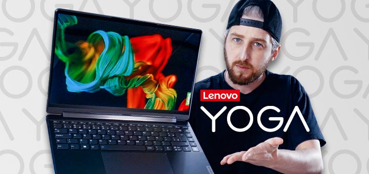 Review do notebook premium ultrafino Lenovo Yoga 9i 82LU com selo Intel Evo análise completa