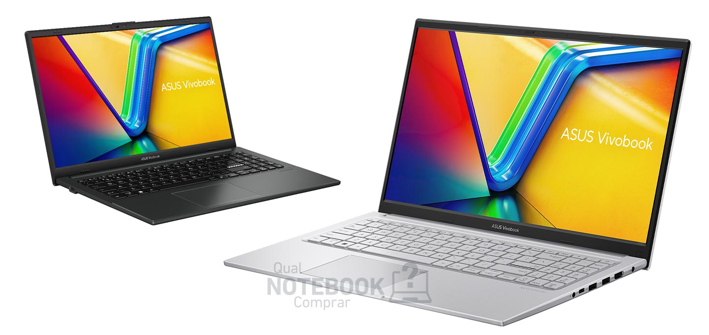 Familia de notebooks ASUS VivoBook 15 X1504VA X1504ZA e Go 15 E1504FA - Notebooks basicos e intermediarios com Intel ou AMD tela de 15-6 polegadas Full HD e SSD