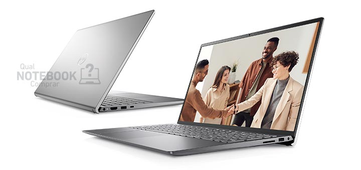 Familia de notebooks Dell Inspiron 15 i1101 design visual acabamento