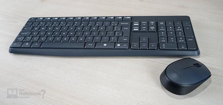 Mercado Livre - post promocional de acessorios Black Friday 2022 Qual Notebook Comprar - Kit mouse e teclado sem fio Logitech MK235