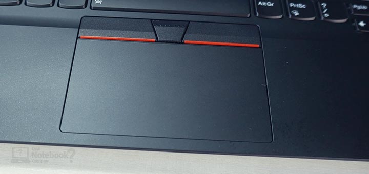 Unboxing Lenovo ThinkPad E14 20YD0004BO - Touchpad do notebook