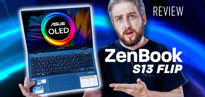 Review do notebook 2 em 1 ultrafino ASUS ZenBook S 13 Flip com selo Intel EVO análise completa