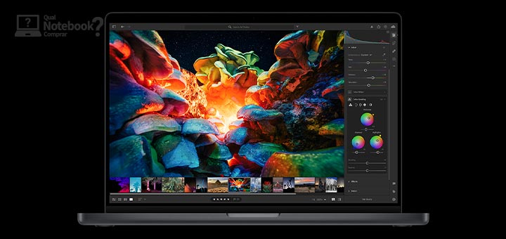 Notebooks Apple MacBook Pro 2023 M2 Pro e M2 Max - Tela Liquid Retina XDR
