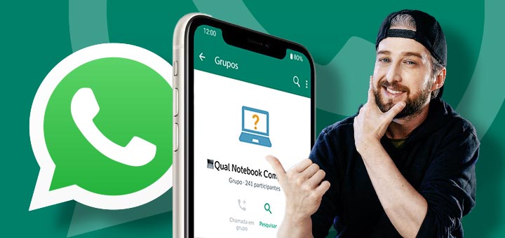 Grupo ofertas de notebook no WhatsApp e Telegram. Descontos e cupons para comprar barato.
