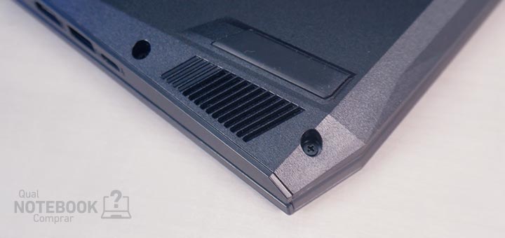Acer Nitro 5 AN515-57-579B - Saidas de som do notebook