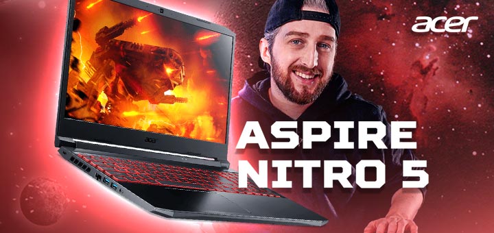 Unboxing do notebook Acer Nitro 5 AN515-57 com Intel 11ª geração e GTX 1650 (gamer barato)