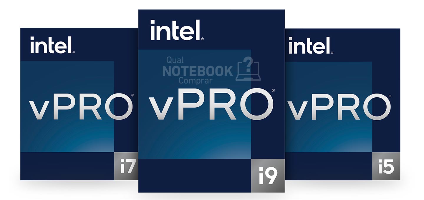 Novidades notebooks Intel 13 Raptor Lake series Selo vPro