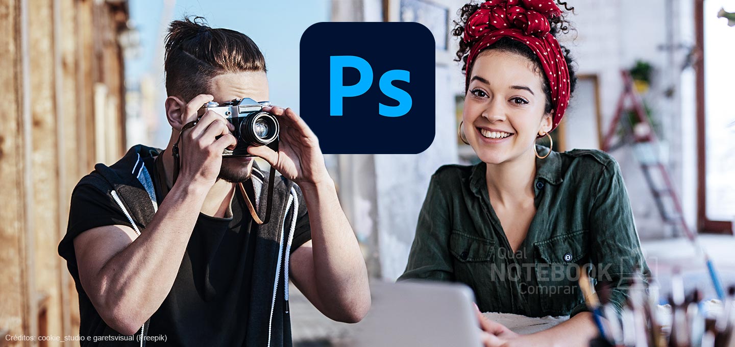 Notebook para Photoshop fotografia e edição de imagens em geral - Profissões que utilizam o Photoshop