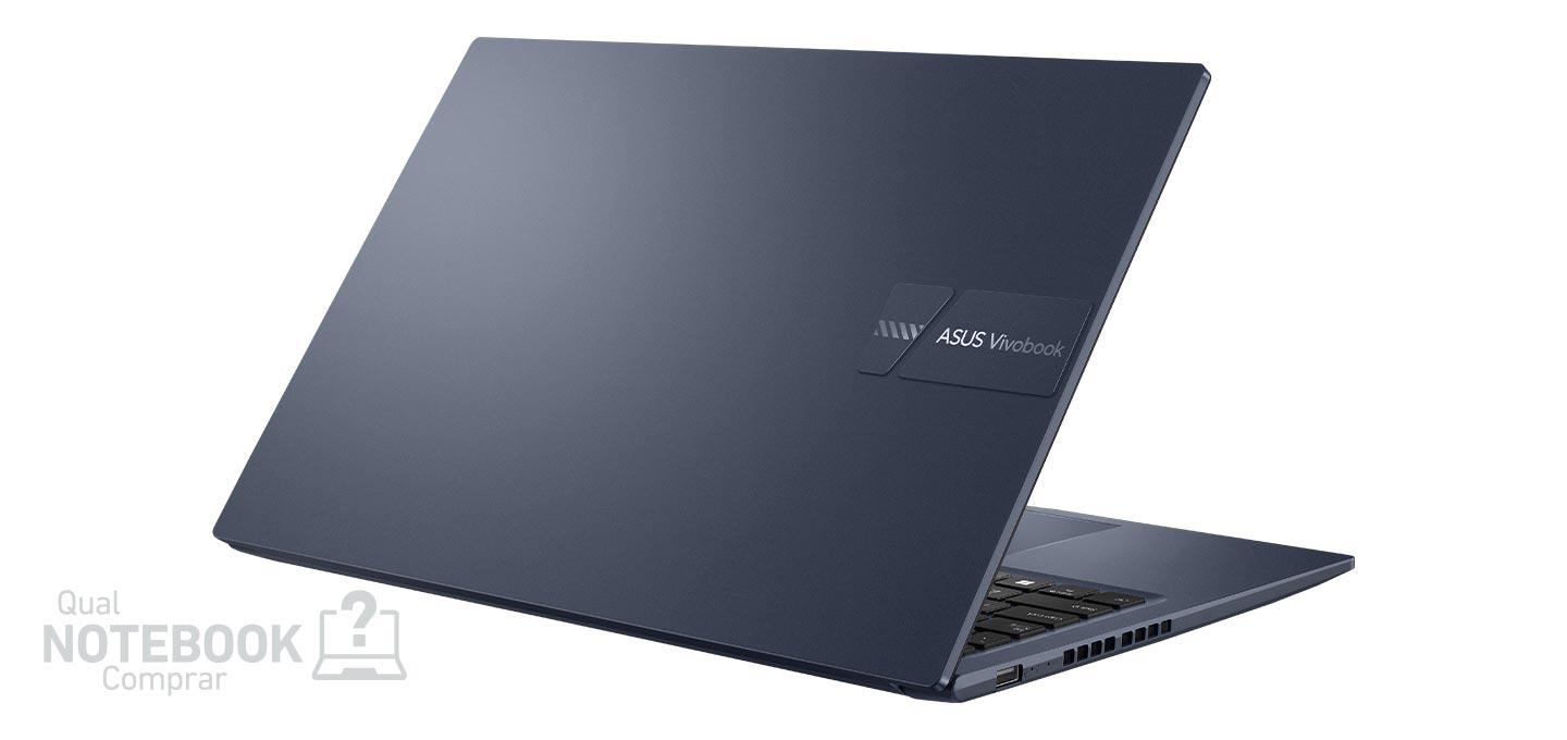 ASUS VivoBook 15 X1502ZA Notebook Intermediario de 15-6 polegadas com CPU processador Intel de 12a geracao - destaque da tampa traseira