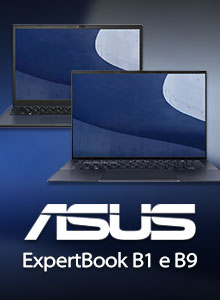 Família de notebooks ASUS ExpertBook B1 e B9