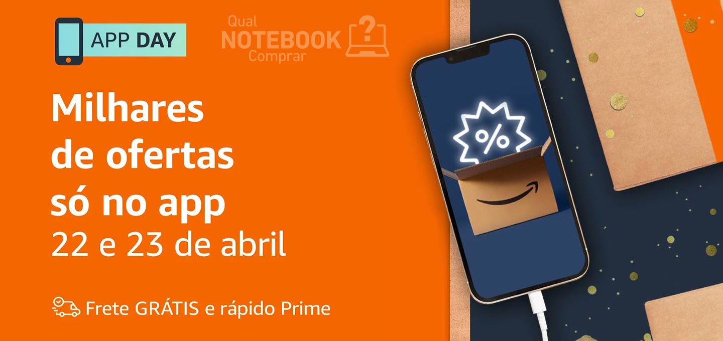 Amazon App Day 2024 ofertas descontos promocao cupom notebooks