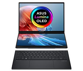 Notebook ASUS ZenBook Duo UX8406MA Cinza