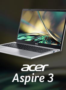 Família de notebooks Acer Aspire 3