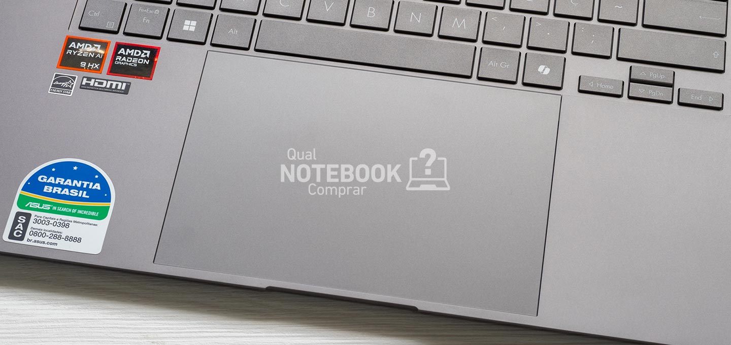 ASUS ZenBook S 16 UM5606WA-RJ265W - Touchpad do notebook