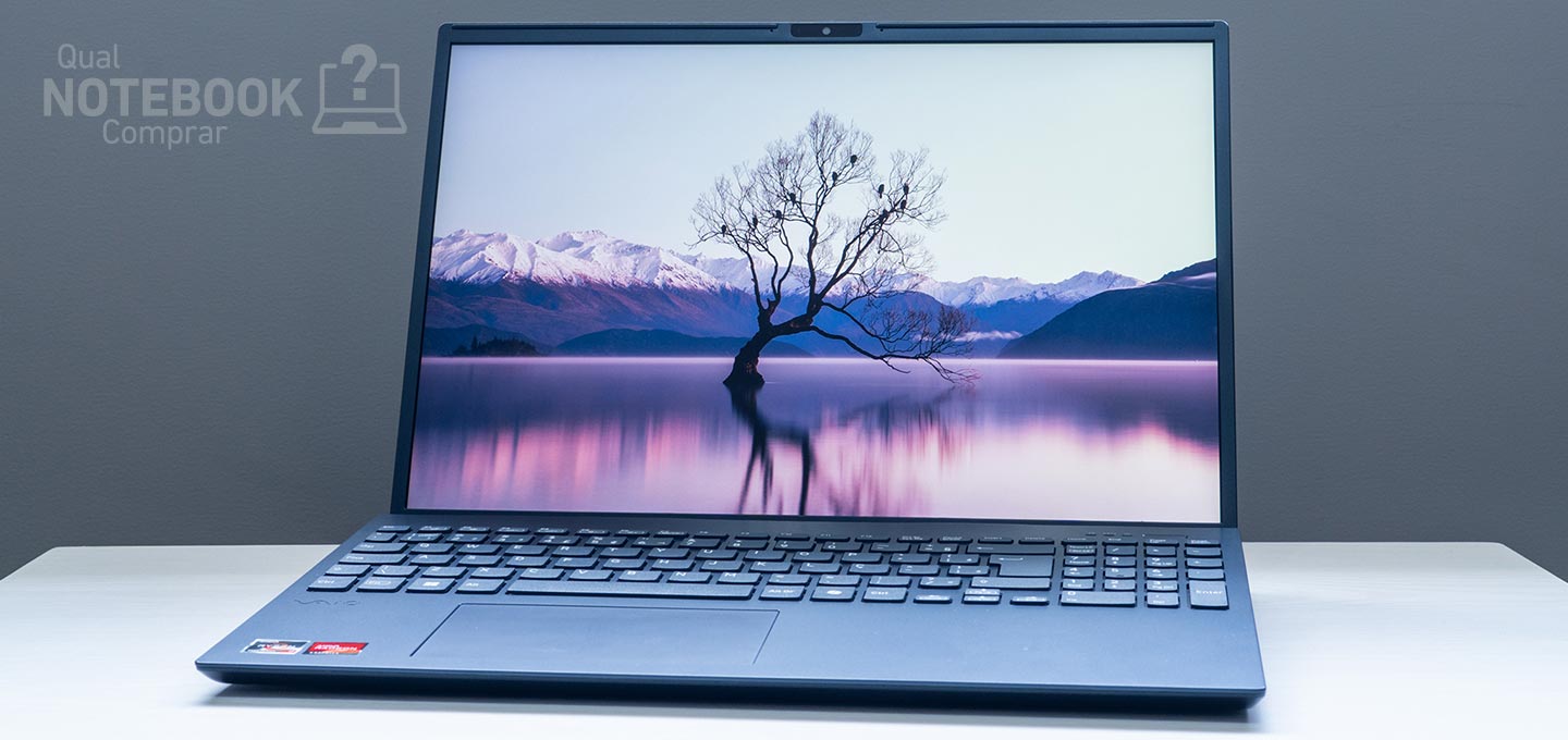 VAIO FE16 VJFE69F11X-B0811H - Detalhes da tela IPS WUXGA de 16 polegadas do notebook