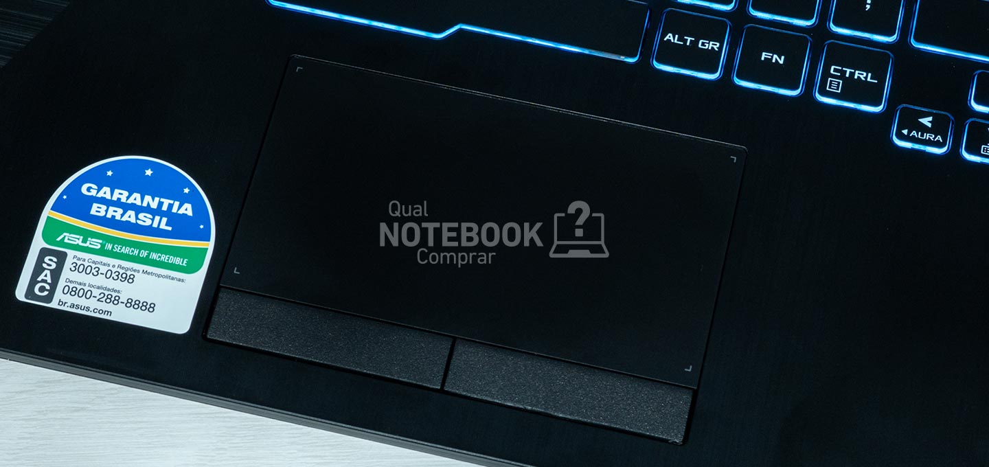 ASUS TUF Gaming A15 FA506NCR-HN088W - Touchpad do notebook