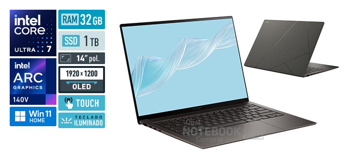 ASUSノートPC Zenbook S 14 UX5406SA ASUS ZenBook S 14 UX5406SA-QL512W Ultra 7 | OLED 120 Hz