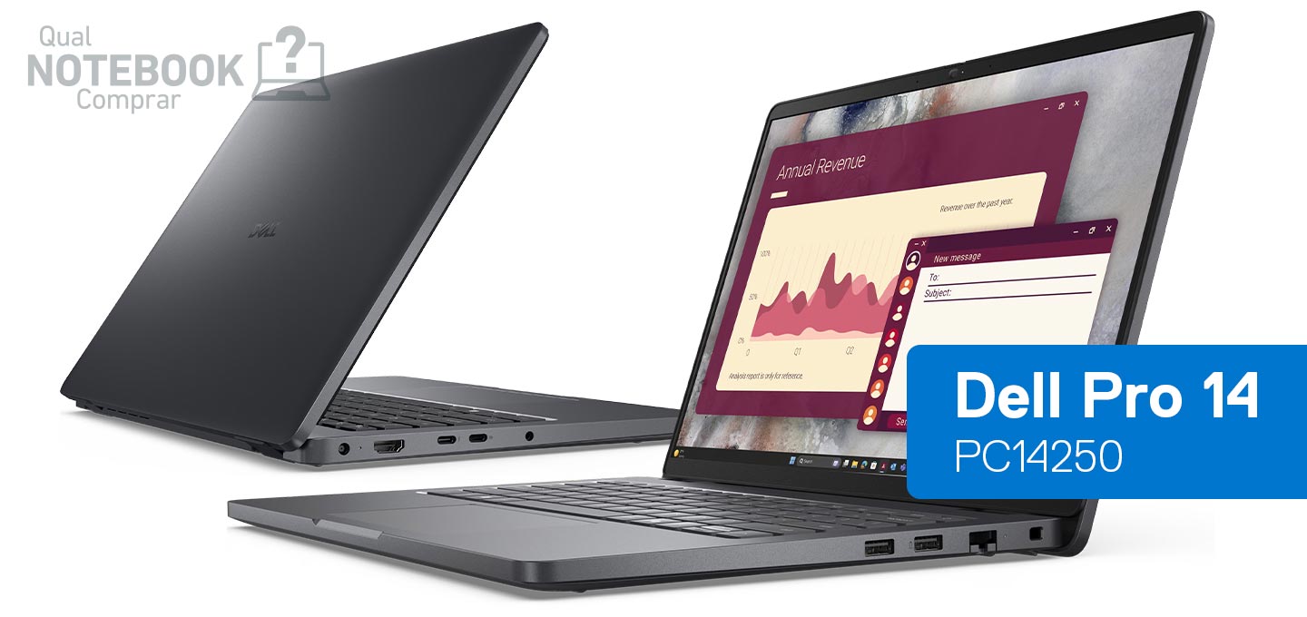 notebook laptop Dell Pro 14 PC14250 Intel Core empresarial corporativo