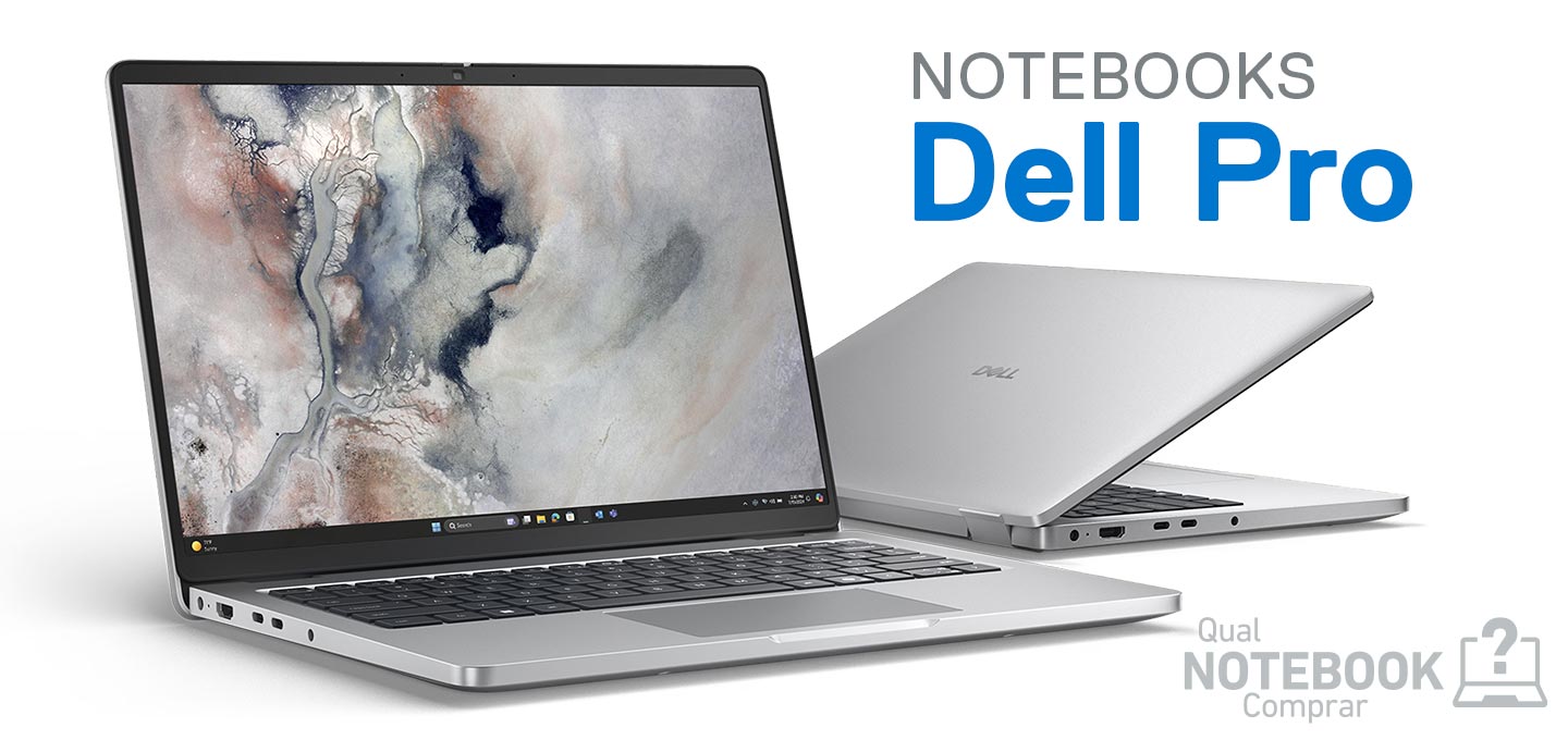 notebooks Dell Pro com Intel ou AMD foco em inteligência artificial mercado empresarial corporativo profissional