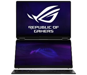 Notebook ASUS ROG Zephyrus Duo 16 GX651 cinza