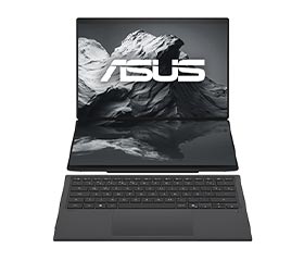 Notebook ASUS ZenBook Duo UX8407 cinza